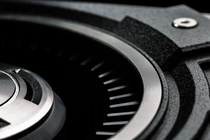 Fan close up on the GTX 780 graphics card
